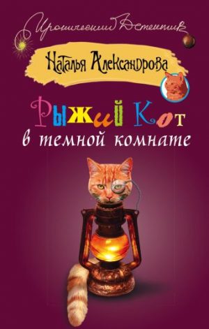 Обложка: Рыжий кот в тёмной комнате
